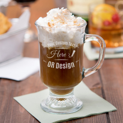 Personalized Anchor Hocking Irish Coffee Mug