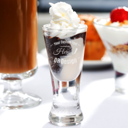 Personalized Spirit Dessert Shot Glass