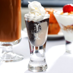 Personalized Initial and Name Spirit Dessert Shot Glass