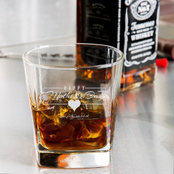 Personalized Happy Mother's Day Libbey Double Rocks, Whisky Old Fashioned Glass