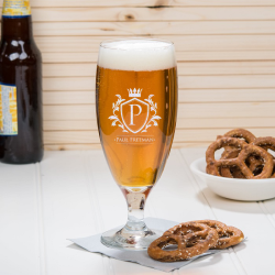 Personalized Libbey Embassy Pilsner Glass