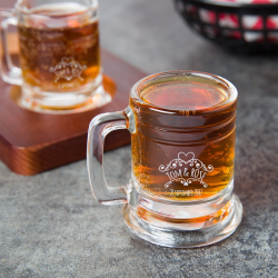 Personalized Wedding Libbey Maritime Shot Glass