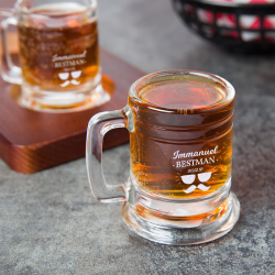Personalized Bestman Libbey Maritime Shot Glass