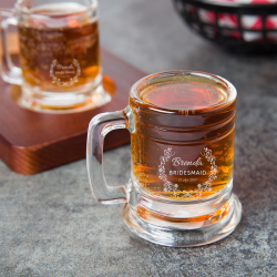 Personalized Bridesmaid Libbey Maritime Shot Glass