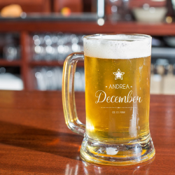 Personalized Birthday Core Beer Mug