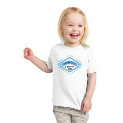 Personalized Massachusetts, Michigan, Minnesota, Mississippi, Missouri Toddler Jersey Tee