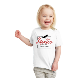 Personalized New Mexico, New York, North Carolina, Dakota, Ohio Toddler Jersey Tee
