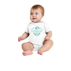 Personalized South Dakota, Tennessee, Texas, Utah, Vermont Infant Bodysuit