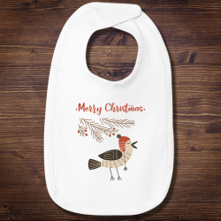Personalized Have A Very Merry Christmas Infant Premium Jersey Bib