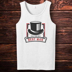 Personalized Only For Men Best Man Tank Top