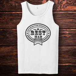 Personalized Best Man Satisfaction Guaranteed Tank Top