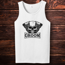 Personalized Wedding Best Man Tank Top