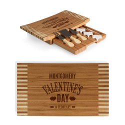 Personalized Valentine's Day Concavo Cheese Board