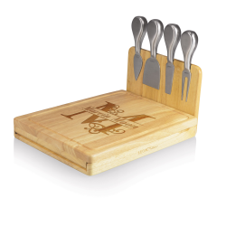 Personalized With Name and Initial Asiago Cheese Board