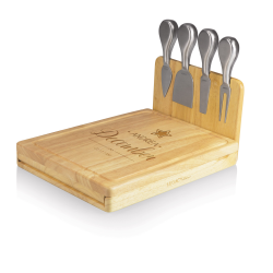 Personalized Birthday Asiago Cheese Board with Birth Month