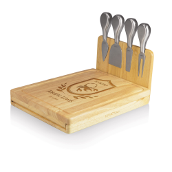 Personalized Birthday Asiago Cheese Board with Zodiac Signs