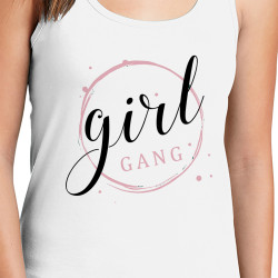 Personalized Girl Gang Top Tank for Women