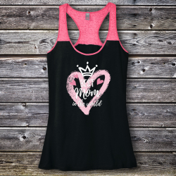 Personalized Best Mom In The World Varsity Tank