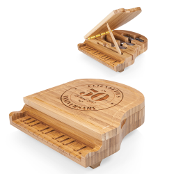 Personalized Anniversary Piano Cheese Board