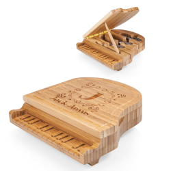 Personalized With Name and Initial Piano Cheese Board