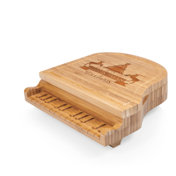 Personalized Piano Cheese Board Christmas Gift