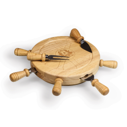 Personalized With Name and Initial Mariner Cheese Board