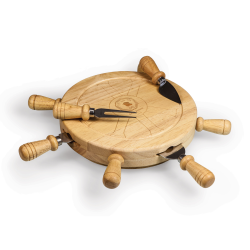 Personalized Birthday Mariner Cheese Board with Zodiac Signs