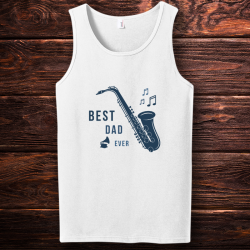 Personalized Best Dad Ever Tank Top