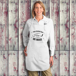 Personalized Full Length Apron with Pockets