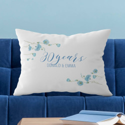 Personalized Anniversary Pillow Case