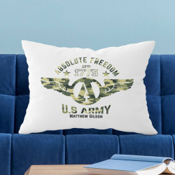 Personalized Army Pillow Case with Name