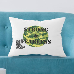 Personalized Army Pillow Case