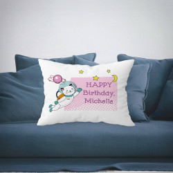 Personalized Birthday Pillow Case with Name