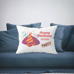 Personalized Birthday Pillow Case with Name
