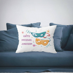 Personalized Birthday Pillow Case with Name