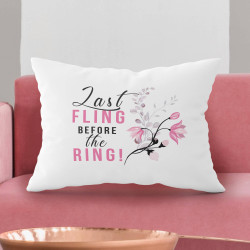 Personalized Bridal Shower Pillow Case