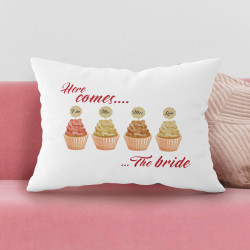 Personalized Bridal Shower Pillow Case