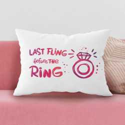 Personalized Bridal Shower Pillow Case