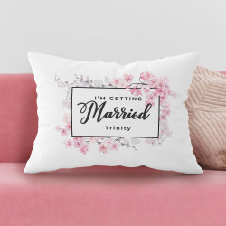 Personalized Bridal Shower Pillow Case