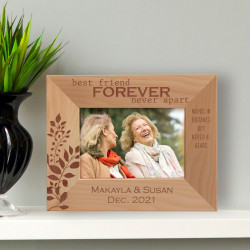Best Friend Forever Never Apart Personalized Wooden Frame