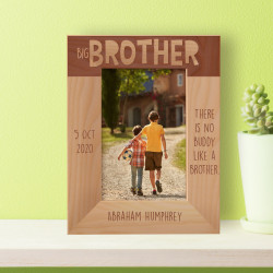 Big Brother Personalized Wooden Frame