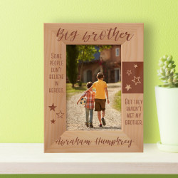 Big Brother Personalized Wooden Frame