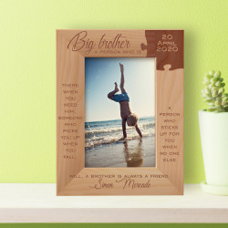 Big Brother Personalized Wooden Frame