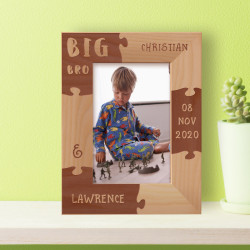 Big Bro Personalized Wooden Frame