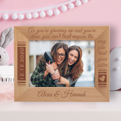 As You're Growing Up And You're Close Personalized Wooden Frame