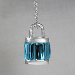  Innovative Design Padlock Shaped Flash Memory Drive 4GB Storage