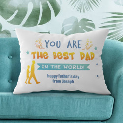 Personalized Father's Day Pillow Case