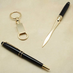 Personalized Pen, Letter Opener and Keychain Gif Set