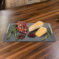 Personalized Fete Slate Cheese Board