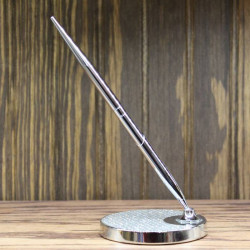 Beautiful And Decorative Glitter Galore Round Pen Holder/Pen